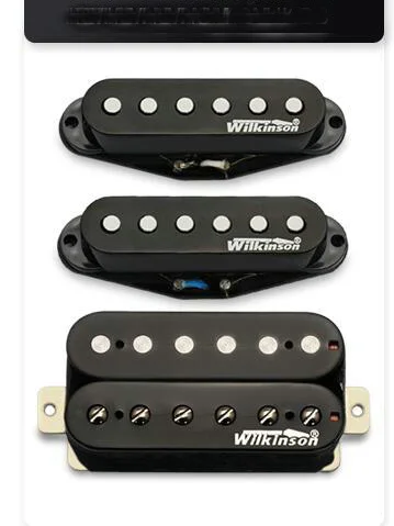 Гитарные звукосниматели, оригинальные звукосниматели Wilkinson Alnico V Humbucker, звукосниматели с одной катушкой, металлические звукосниматели rock, сделанные в Корее