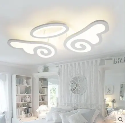 

New angel ceiling lamp creative cartoon personality boy girl children room bedroom lighting kindergarten lighting