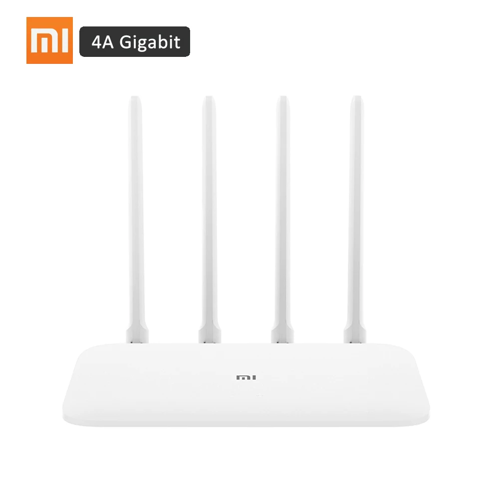 

Xiaomi Mi Router 4A Gigabit Version 2.4GHz 5GHz WiFi 1167Mbps WiFi Repeater 128MB DDR3 High Gain 4 Antennas Network Extender