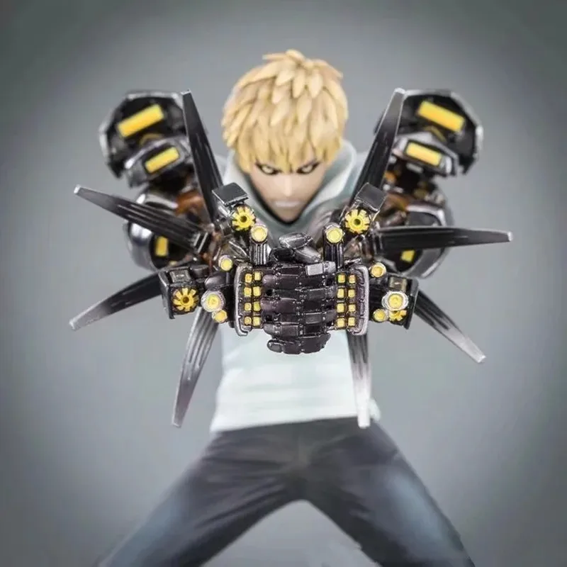 

ONE PUNCH-MAN Genos Devil transformation Incinerati Offensive posture PREMIUM DXF Anime figure Collectible model Dolls For M146