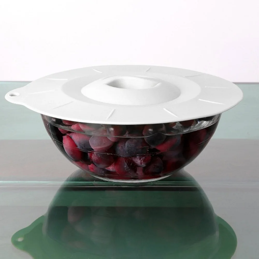 Silicone Bowl Lids , Reusable Suction Seal Covers for Bowls, Pots, Cups