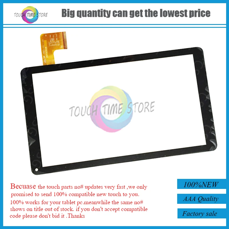 

White Black 10.1 inches HSCTP-493-10.1-V1 tablet PC Touch screen panel Digitizer Glass Sensor replacement 10.1'' HSCTP-493