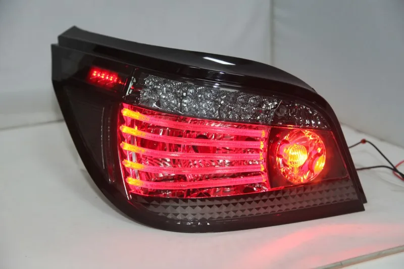 Автомобильный Стайлинг для BMW 5 серии E60 задние фонари 2004-2010 для E60 светодиодный задний фонарь DRL+ тормоз+ Парк+ сигнальный светодиодный фонарь