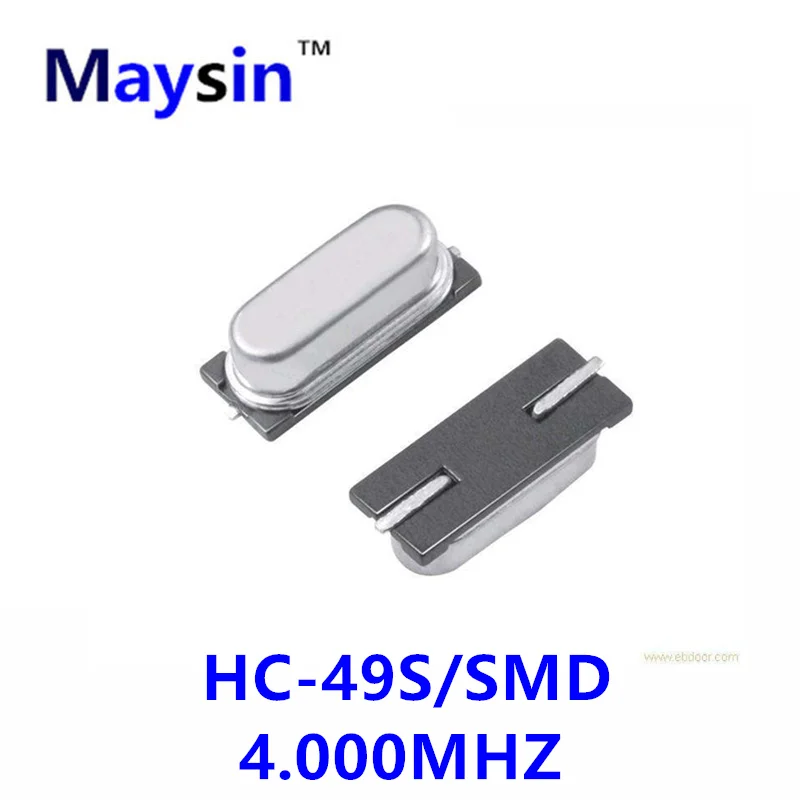 200PCS HC 49S SMD 4.000MHZ 4MHZ 20PF 20PPM-in Replacement Parts ...