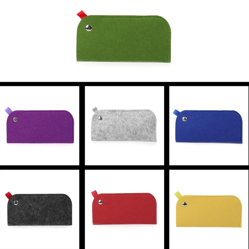 

Glasses Bag Chemical Fiber Felt Soft Brief Pouch Sleeves Sunglasses Reading Case