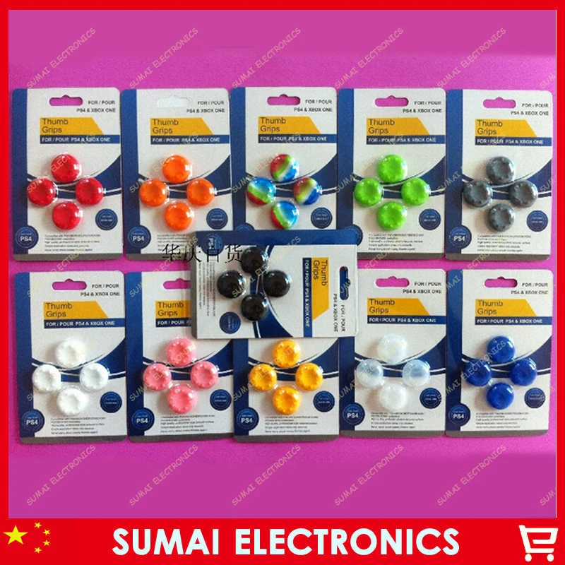 

25pcs/lot Controller Thumb Analog Grips Thumbstick Cover Cap for Xbox one xbox360 PS3 PS4 controllers