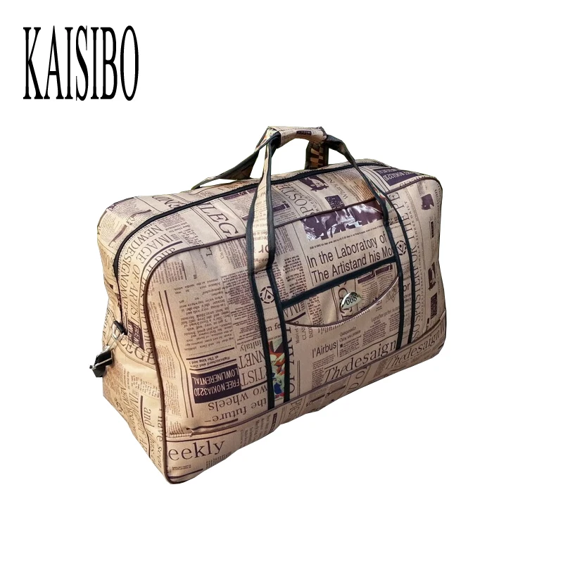 

KAISIBO Fashion Women Men Travel Bags Large Capacity Woman Travel Duffle Bag Waterproof Men Luggage Of Trip Bags