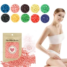 10 восков для депиляции, горячая пленка, жемчуг, твердый воск, гранулы, воск для депиляции, бикини, удаление волос, бобы, депиляция, бобы, розовый крем, YZ