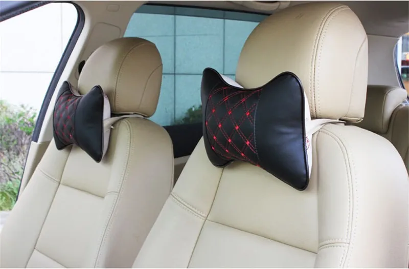 Mickey Mouse Doll Toys Car Accessories Neck Rest Pillow Cushion Seat Cover 1x pc