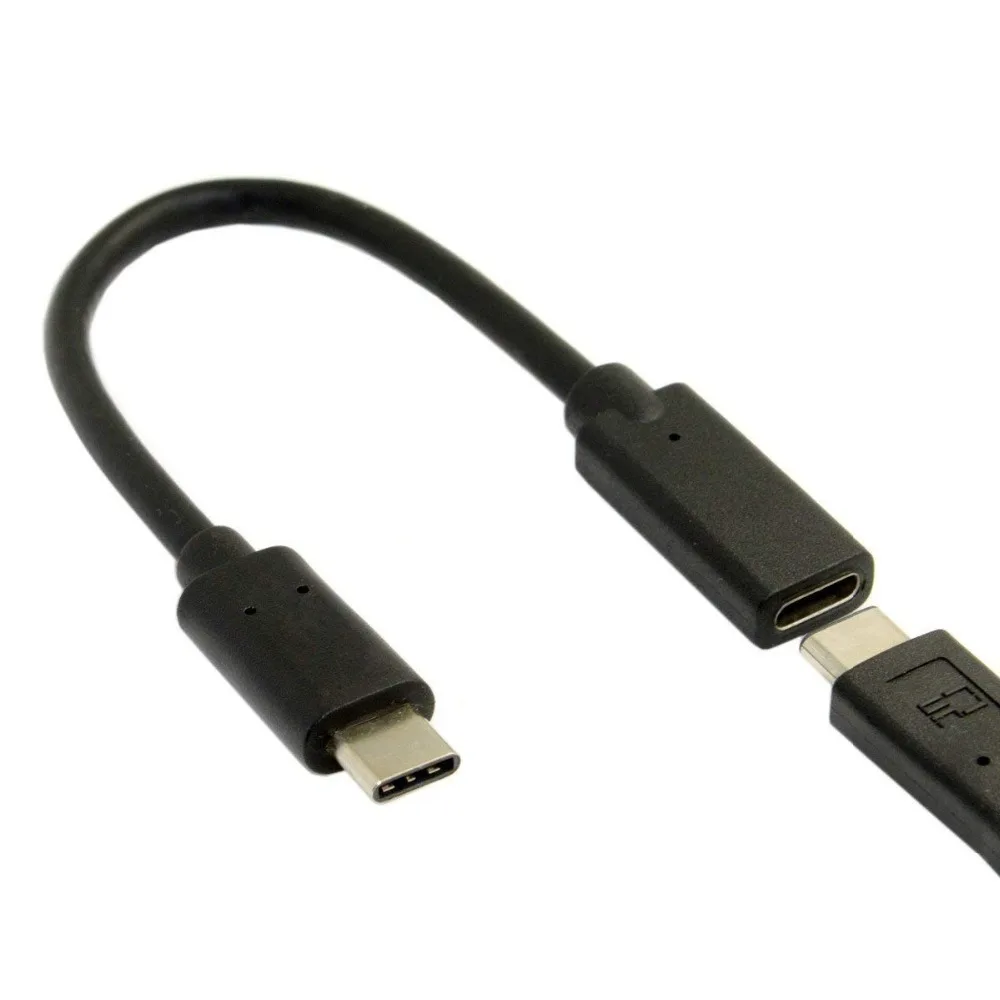 

TX44 Cable Usb 3.1 Usb-c Male To Female Extending Wire Extender Cord Connector Dock For Macbook And Google