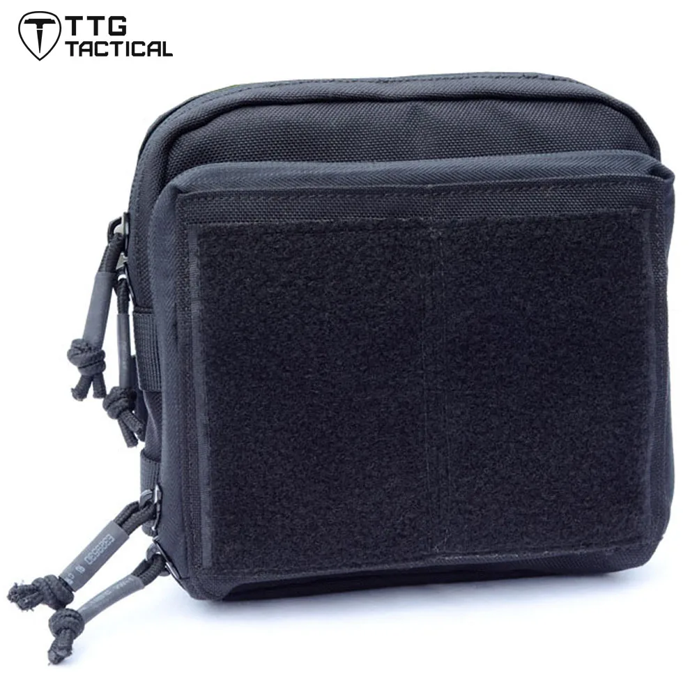 Bolsa do Exército Ttgtactical Molle Tático Utilitário Mapa Admin Pacote Mochila Acessório Bolsa Edc