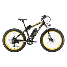 Extrbici Man XF660 48V 500Watt Electric Mountain Bike 7 Speeds 26″ 4.0 Fat Tire ebike Li-battery Hydraulic Disc Brake snow bike