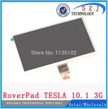 New 10.1″ inch LCD display RoverPad TESLA 10.1 3G Tablet PC TFT LCD Screen Matrix Replacement Panel Parts Free Shipping