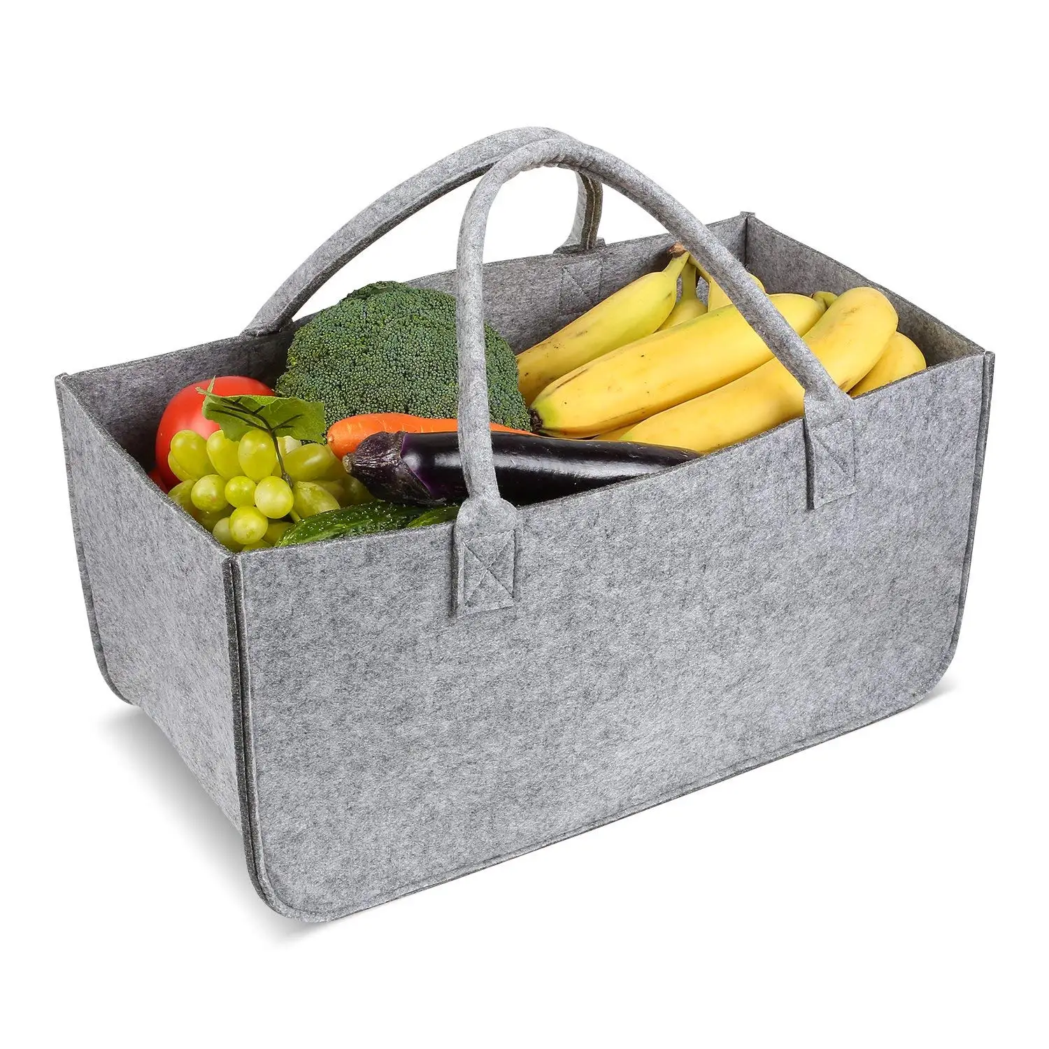 2018 new hotsale fashion high quality lady bag casual all-purpose Felt Purse, Felt Storage Bag Large Capacity Casual Shopping Ba