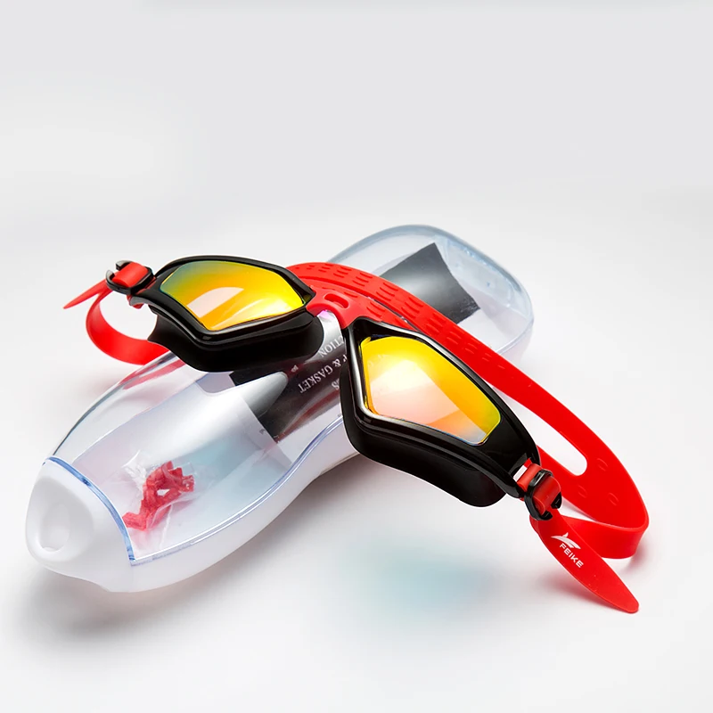 

Men's And Women's Swimming Glasses Plating Professional Waterproof Anti-fog And Anti-UV Swimming Glasses