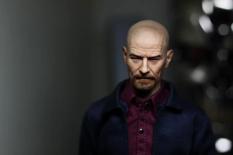 [ESTARTEK] 1:6 высокого качества Breaking Bad Walter White Head Sculpt Bryan Cranston Head для 1" Коллекционная Фигурка DIY