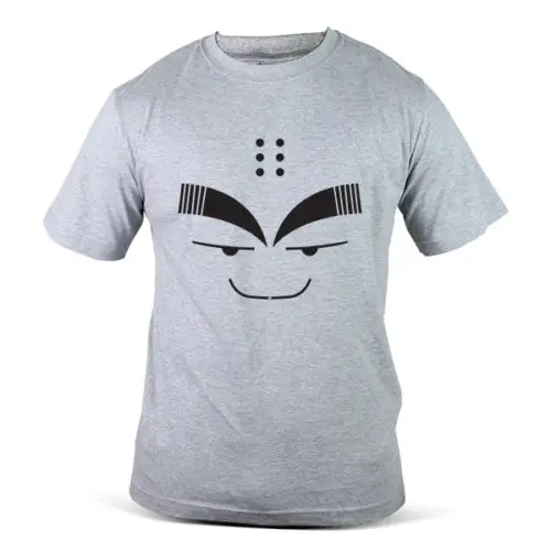 7257-GY Dragon Ball Z Cartoon Fight Beat Workout Dope Grey Mens Tee T-Shirt Free shipping Harajuku Tops Fashion Classic