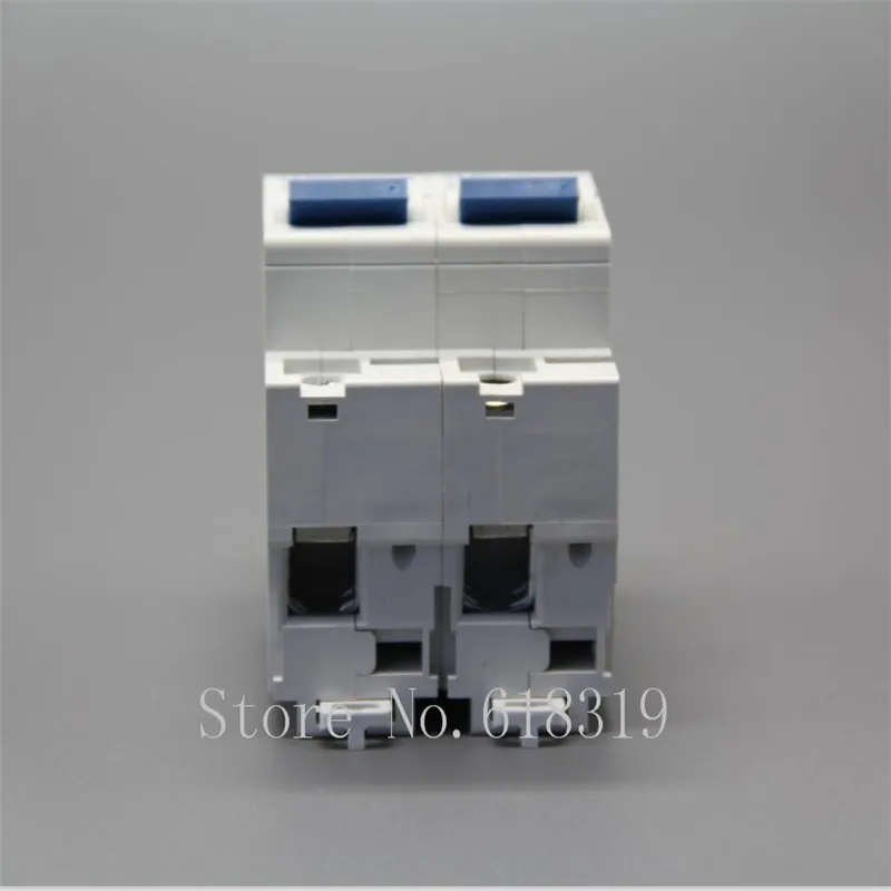 (2 шт./лот) 2 P 125A DC440V MCB фотоэлектрическая солнечная энергия PV Mini DC Автоматический