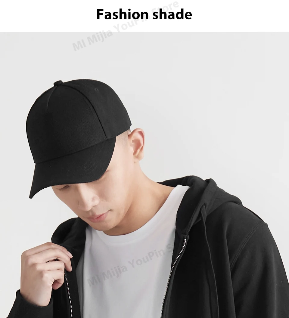 Xiaomi Mijia Baseball Cap2 Sweat Absorption Reflective Snapback Unisex Design Adjustable Design Fashion Accessory For Smart Home (2)