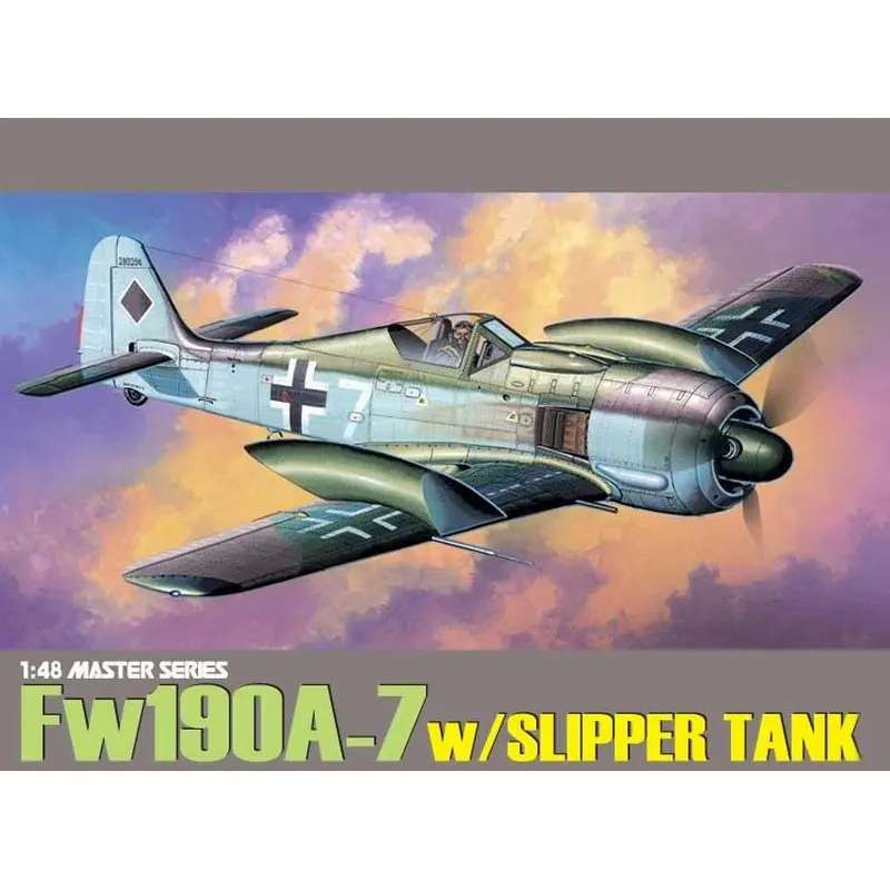 DRAGON 5545 1/48 Fw190A-7 w/тапочка Tank-Scale модельный комплект