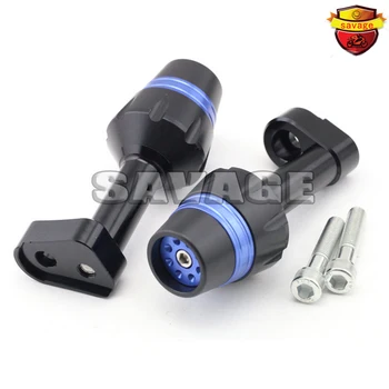 

New Design Motorcycle Frame Sliders Crash Protector Falling Protection For YAMAHA YZF-R25 YZF-R3 14-15 Blue