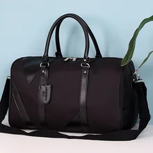 Оксфордская Женская дорожная сумка с одним плечом, сумка, Большая вместительная нейлоновая Мужская спортивная сумка для багажа на короткие расстояния