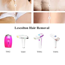 Lescolton Depiladora разница модель 2 в 1 удаление волос и омоложение кожи IPL домашнего использования лазерный портативный эпилятор для волос