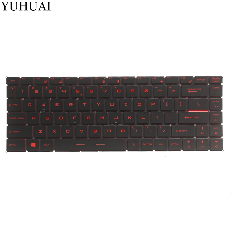  US keyboard FOR MSI GF63 USlaptop keyboard with Backlight