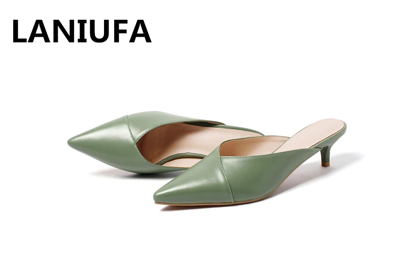 

high quality Slippers women Outside Slip On slippers Sandalias shoes women PU Leather Pointed Toe flop flips sandals Women #743
