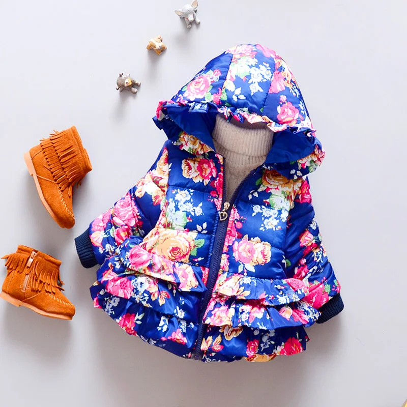 Baby Bolero Soft Cotton Padded Jacket Infant Coat Giacche Neonati