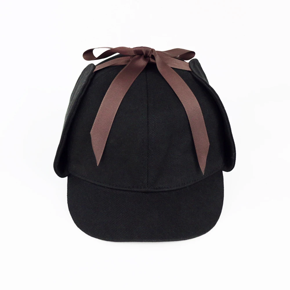 Cosplay Sherlock Holmes Hat Novelty Gifts Deerstalker  Hat Detective Cap Unisex Movie Costumes Flat Caps Hip Hop Accessories2
