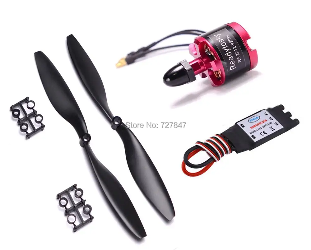 2212 920kv 30a simonk 1045 propeller
