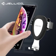 Jellico Gravity Car Phone Holder For Phone In Car Air Vent Mount Stand No Magnetic Auto