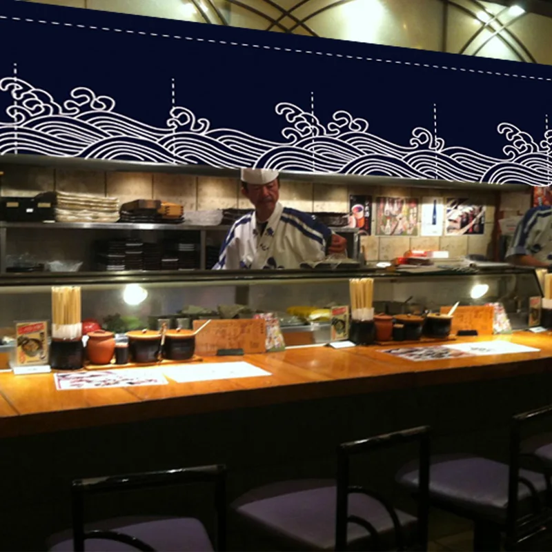 Новый японский подвесной флаг для суши reasturant половина занавески izakaya баннер