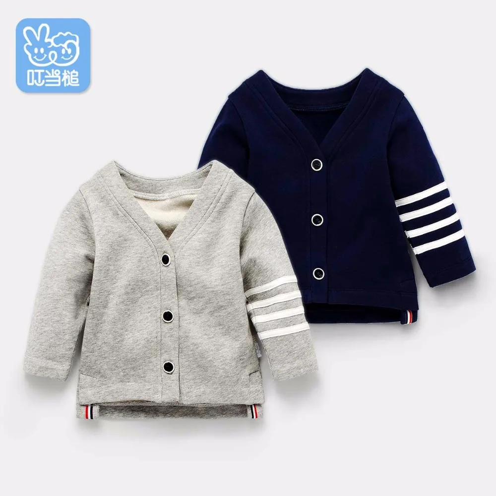 

Jingle Mallet baby spring autumn children knitting cardigan Boys girls Knitted Sweater Outerware