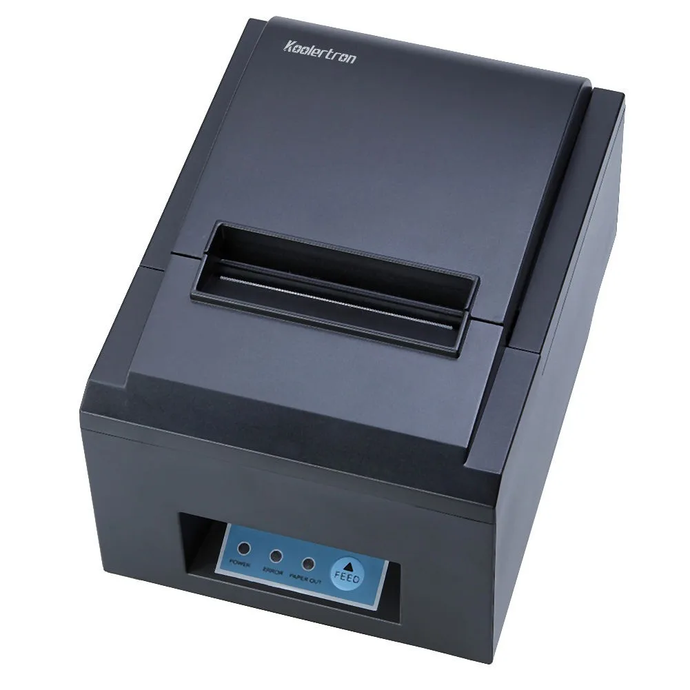 High Speed 80mm POS Thermal Receipt Printer Auto Cutter USB/Ethernet 300mm/s_DHL 300 mm s print speed black 80mm pos thermal receipt printer auto cutter cut windows2000 xp vista 8 10 linux usb ethernet