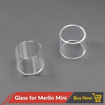

Volcanee 2pc/lot Replacement Pyrex Glass Tube for Merlin Mini RTA Tank Atomizer E Cigarette Accessories