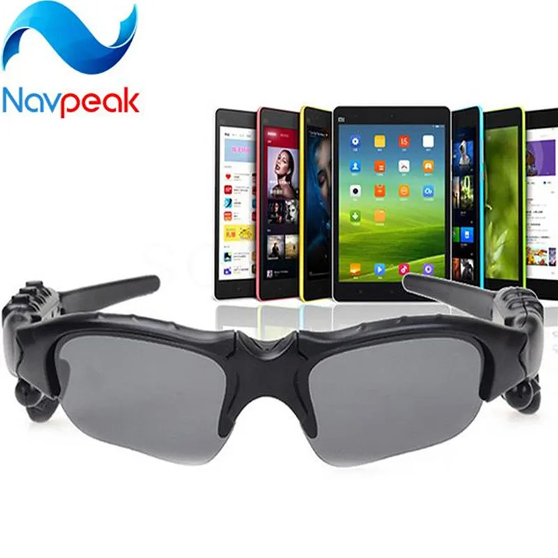 

1pc Wireless Music PC Sunglasses with Stereo Handsfree Bluetooth 4.1 Headset Headphone for Smart Phones PC Tablets