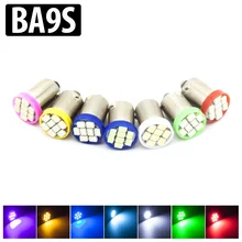 4 шт./лот BA9S T4W 8-1206 SMD LED автомобилей plafonnier бляшек «французские светильники» Прицепы салона DC 12 В сбоку лампа, лампа