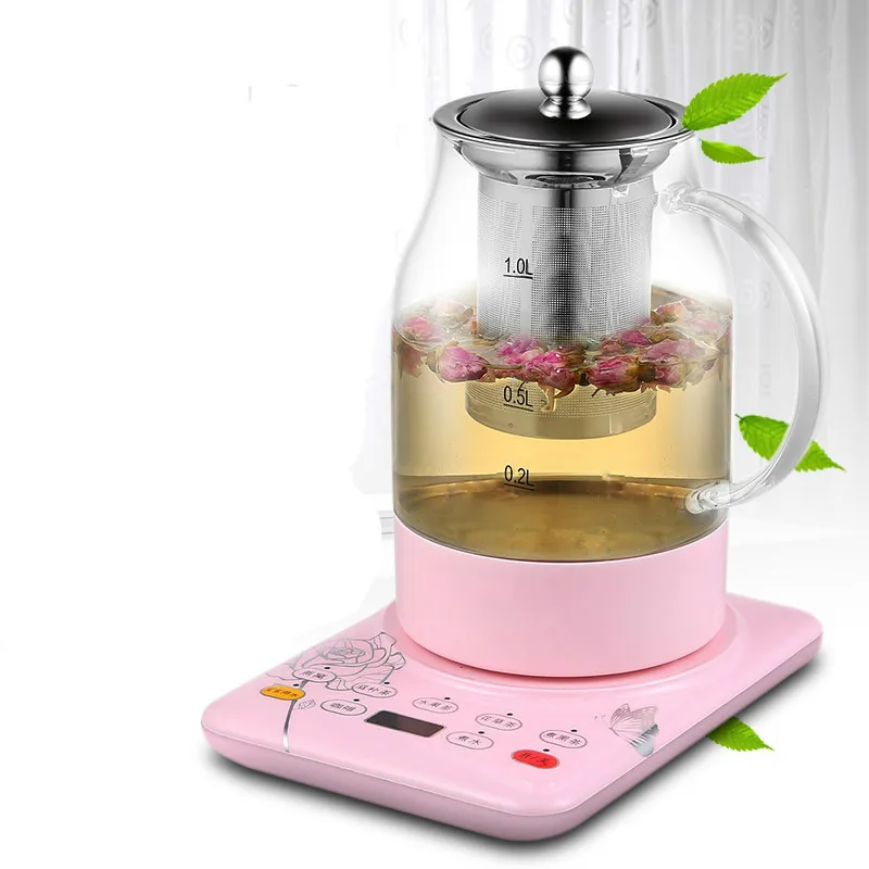 Electric kettle Curing pot Tea black tea pu 'er fully automatic thickened glass multi-function flower teapot Overheat Protection Electric kettle Curing pot Tea black tea pu 'er fully automatic thickened glass multi-function flower teapot Overheat Protection