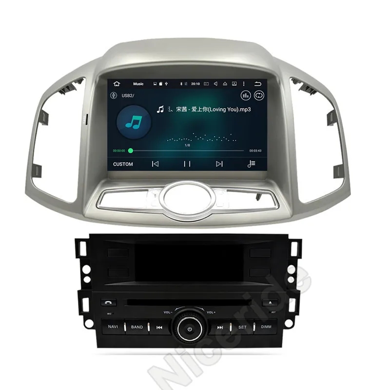 Android 8 0 автомобильный Радио DVD стерео GPS навигация мультимедийный плеер для Chevrolet
