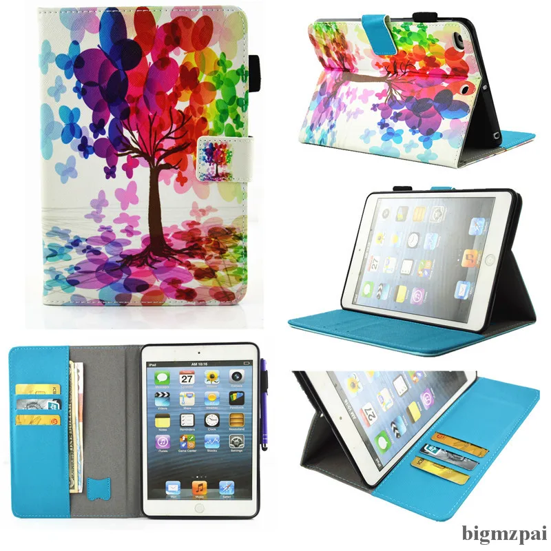 Case For IPad Mini 4 Luxury 3D Printer Tablet Cover PU