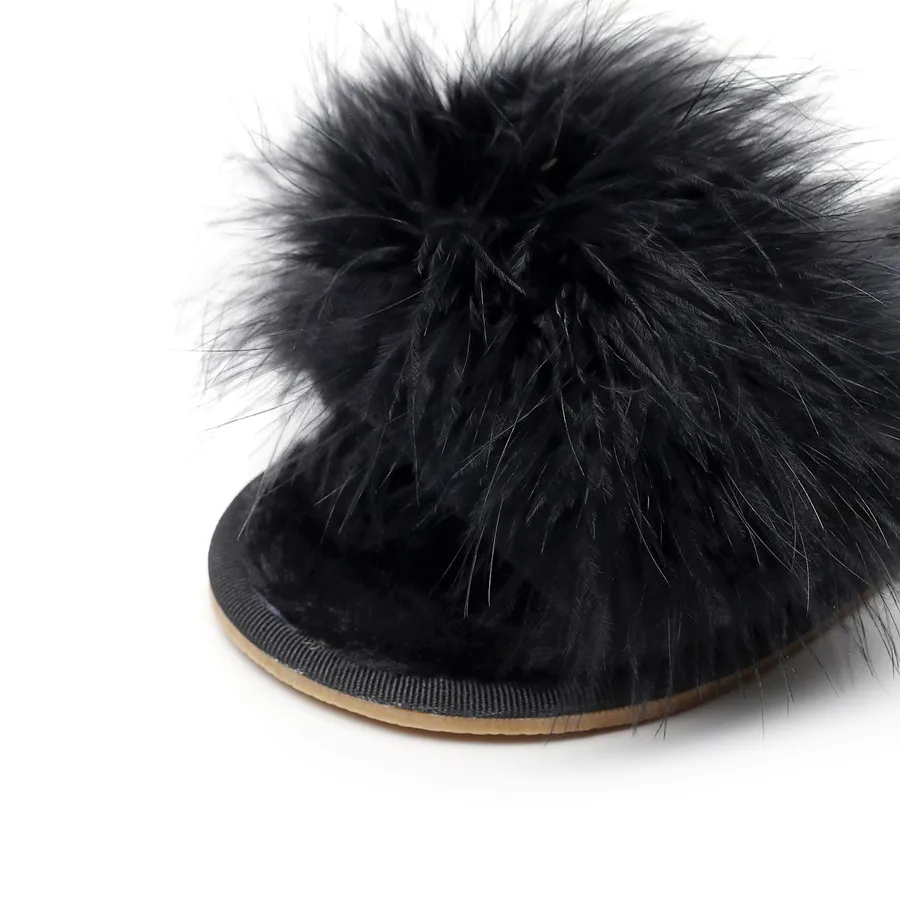US $12.54 Fayuekey 2020 New Spring Summer Winter Home Cotton Plush Fur Slippers Women Indoor Floor Bedroom Flat Shoes Free Shipping