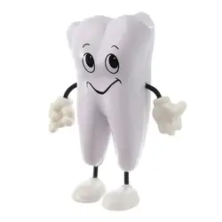 1 шт.. Зубная фигурка Squeeze Toy Soft PU пена зубная Модель Форма Kawaii зубная клиника стоматология рекламная деталь подарок для дантиста
