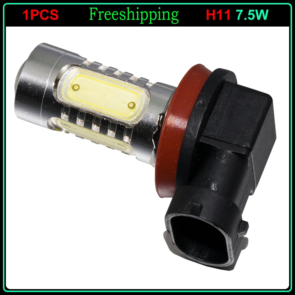 

1PCS novelty Super white H11 Car 7.5W High Power 5 SMD LED Bulb Fog Daytime Running Driving Light Lamp Xenon White 12V
