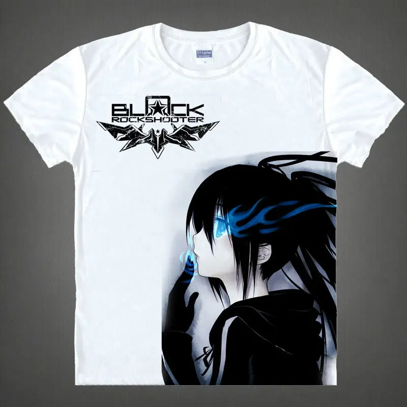 Burakku Rokku Shuta T Shirt blazing blue eye Shirt Fashion printed t