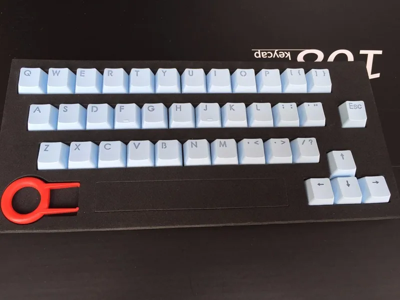 Cherry MX Keycaps подсветка PBT 37 клавиш плюс ESC Double shot Просвечивающая подсветка с подсветкой для механической клавиатуры