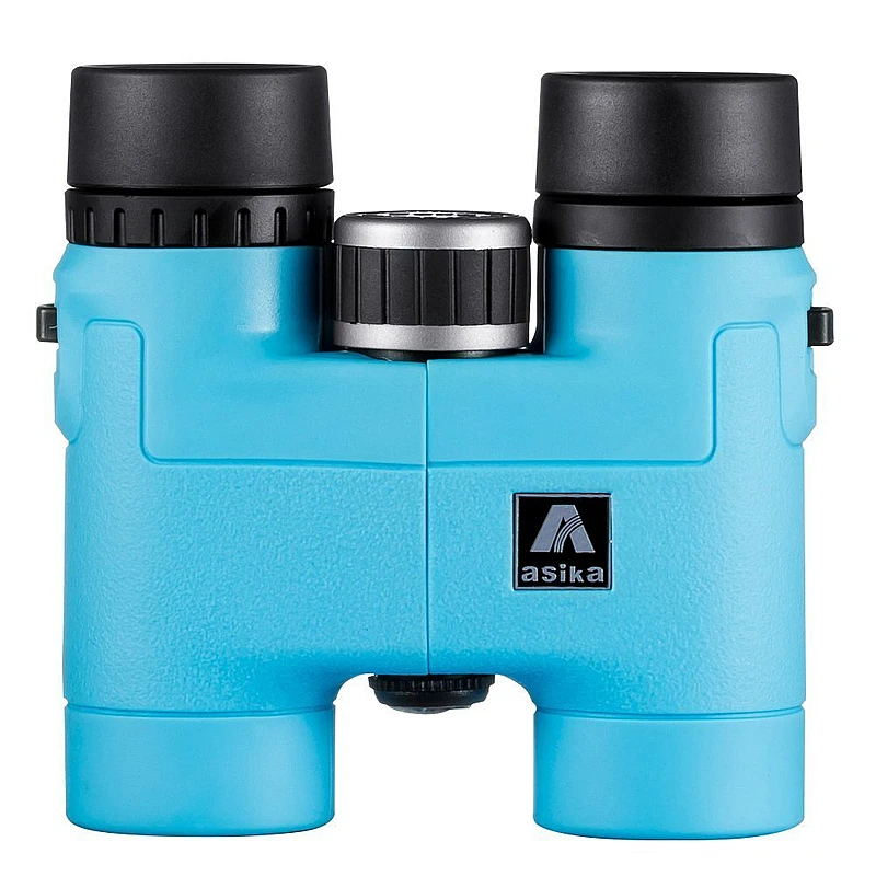 New Sky Blue Compact Binoculars 8x32 for Bird Watching Lightweight
