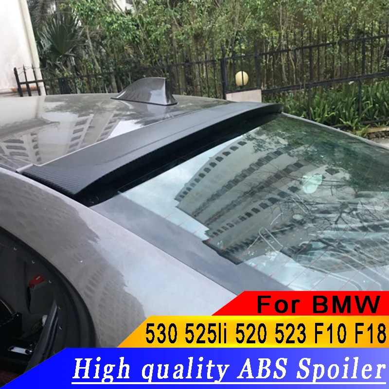 Best For BMW 530 525li 520 523 F10 F18 to up Universal high quality ABS material Primer or white or black DIY paint roof spoiler