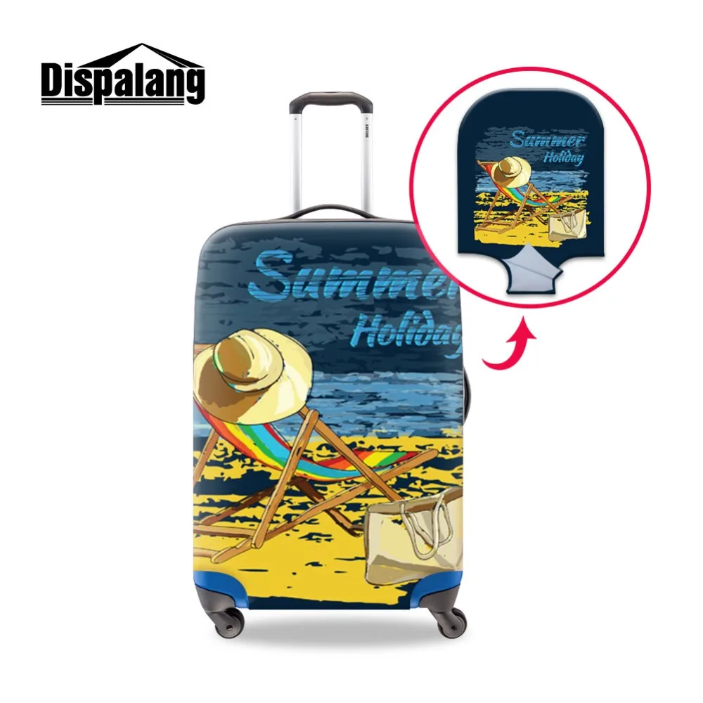 

Beautiful Trolley Suitcase Protective Covers for Travel Dust Fashion Accessory Landscape DIY Photo 3D Prints 4 Sizes Covers